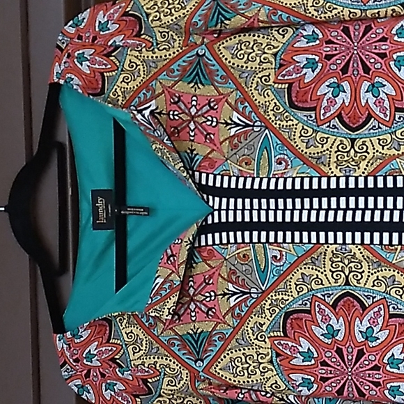 "AMAZING ARTSY"  LAUNDRY BY SHELLI SEGAL SZ 4 - Picture 3 of 13